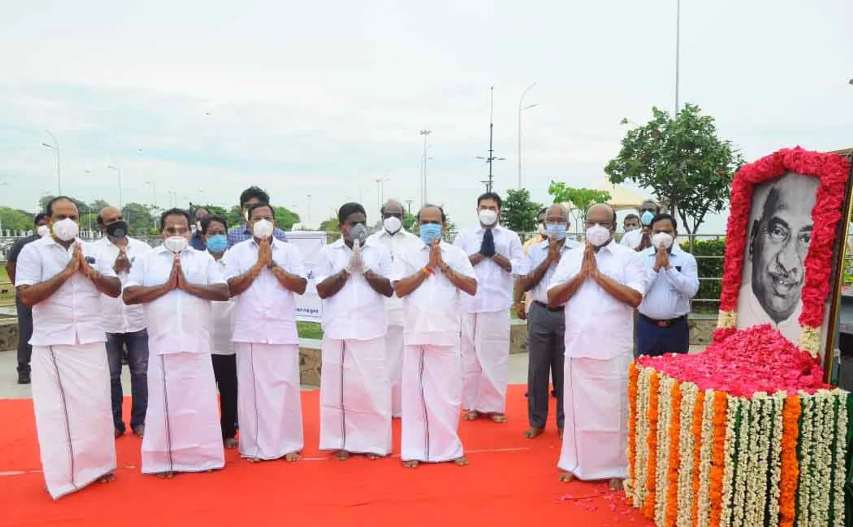 KAMARAJAR BIRTHDAY TAMILNADU MINISTERS 